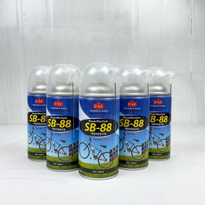 오토바이 바이크 자전거 체인루브 SB-88 다용도 크리너 윤활제 360ml, 1개