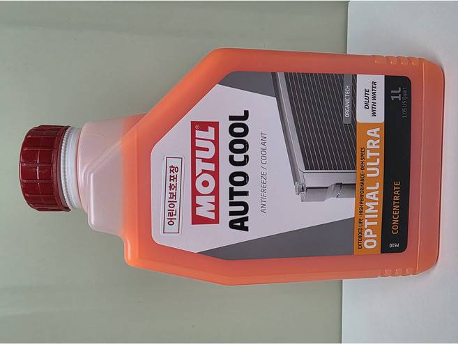 모튤 이누겔 오토쿨 냉각수 부동액 1리터 수입차 G12 G13 덱스쿨 현대 기아 쉐보레 벤츠 폭스바겐 아우디 제네시스, 1L, 1개