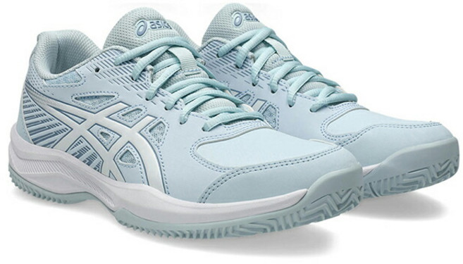 26년신상 아식스 여성 테니스화 코트슬라이드4 옴니클레이 스카이블루