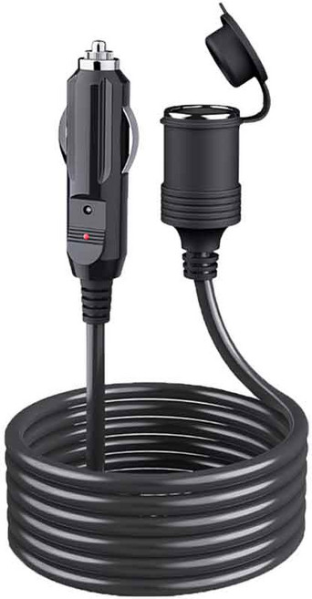 체리스팟 INX-24 시가잭 연장 케이블 인버터 차량용 충전기 확장 케이블, 3m, 1개