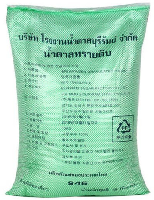 부리람 비정제 원당 15kg / 갈색 설탕 사탕수수당, 1개