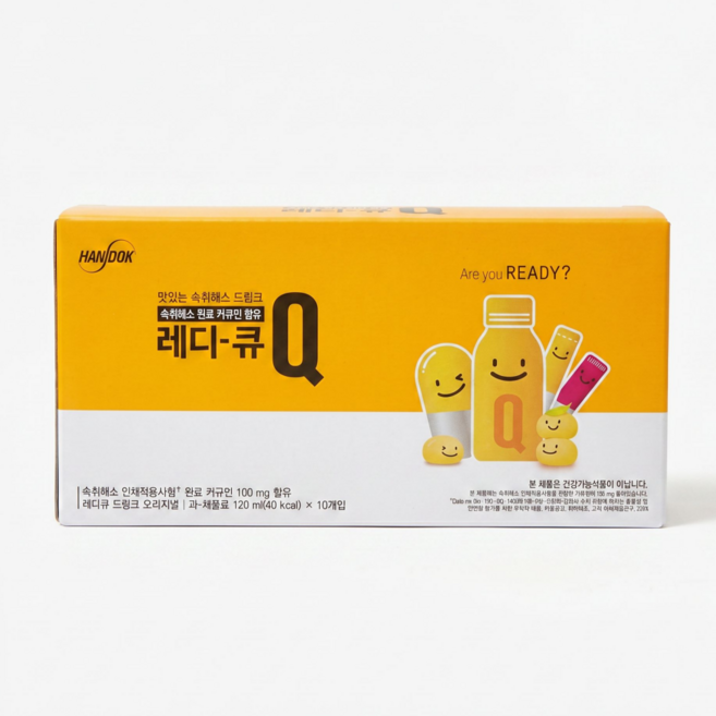 한독 맛있는숙취해소 레디큐 드링크, 120ml
