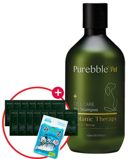 퓨어블 펫 보타닉 플로팔테라피 DOG/CAT 샴푸 300ml, 없음, 1개