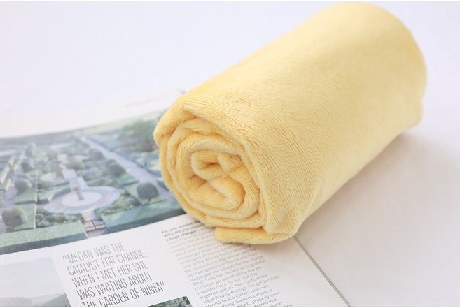 극세사 3mm 부드러운 털원단 키링 테이블덮개 인형만들기 포토카드 책상덮개 벨보아 열풍원단 12컬러 바느질감, 05 옐로우, 1개