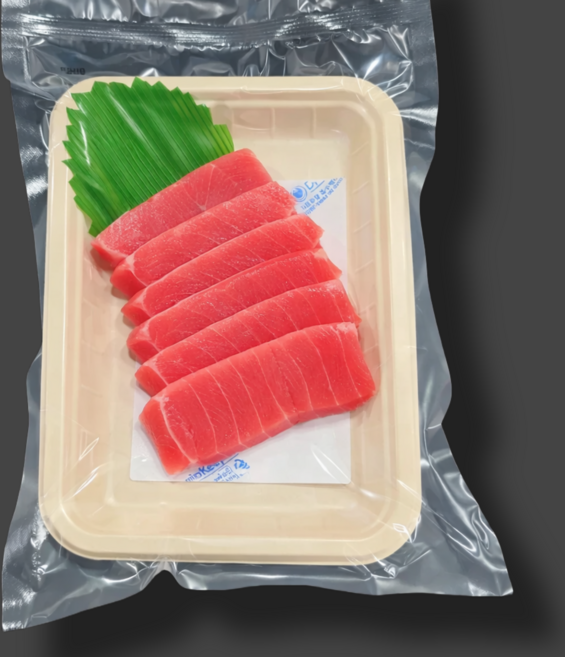 바로먹는 참치회 슬라이스 [순수산], 1개, 눈다랑어 속살