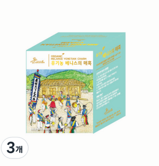 아름드레 유기농 베니스의 매혹 허브차, 1.5g, 10개입, 6개