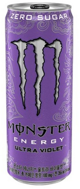 몬스터에너지 울트라 바이올렛 제로슈가, 24개입, 355ml