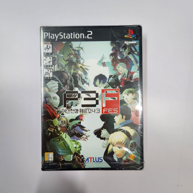 PS2 여신전생 페르소나3 FES 밀봉 새제품 플스2