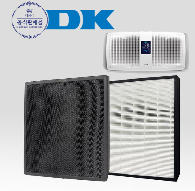 디케이 공기청정기 정품필터 DAP-2231NAWH 벽걸이형필터 1대분, 2개
