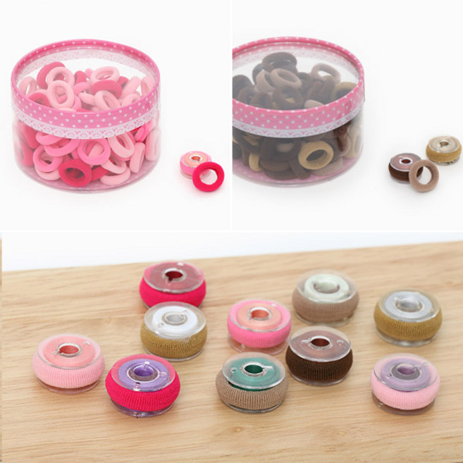 소잉데일리]북알 보빈 실풀림 방지 링 세트 간편 관리, 1개, 02)브라운 77056