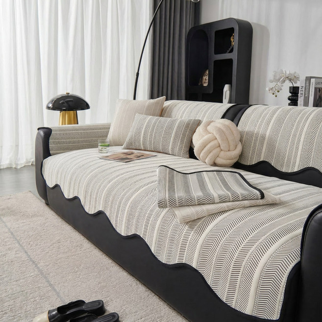 Olivet 여름 쇼파패드 아이스 냉감 미끄럼방지 홈인테리어 3인용 시원한 패드