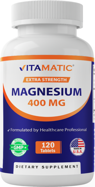 비타민 엑스트라 스트렝스 산화 마그네슘 400mg 120정, 1개, 120회분