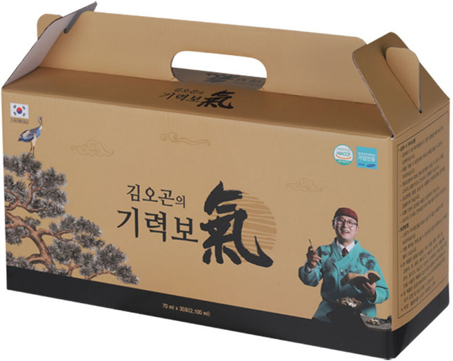 김오곤원장의 기력보 12가지 한약재 십전대보 진액 액기스 건강즙, 70ml, 30개