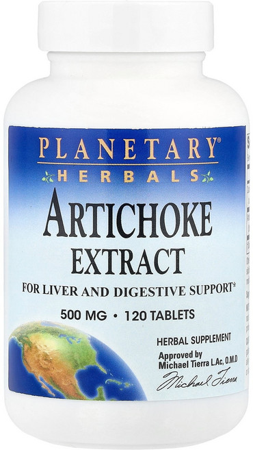 Planetary Herbals 아티초크 추출물 120정 Herbals (플래니터리 허벌), Planetary Herbals, 아티초크 추출물, 1, 1개