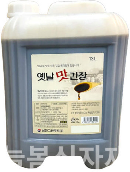 늘봄 옛날 맛간장, 1개, 13kg
