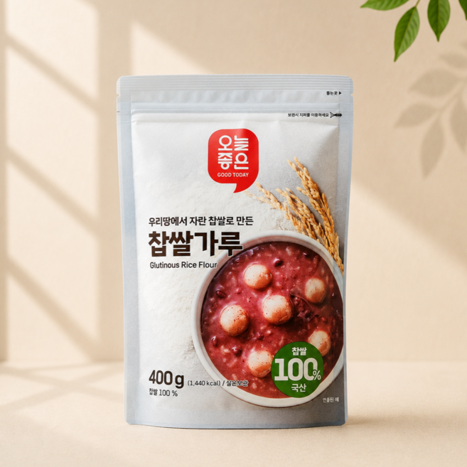 오늘좋은 찹쌀가루 (400G), 4개, 400g