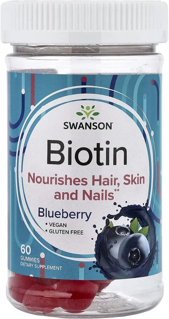 새해 첫좋은선물 Swanson 비오틴 구미젤리 블루베리 구미젤리 60개 제대로 할인합니다, Swanson비오틴구미젤리블루베리구미젤리60개 - 쿠팡