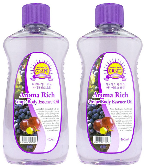 이노벨라 아로마 리치 바디 에센스 오일 포도, 2개, 465ml
