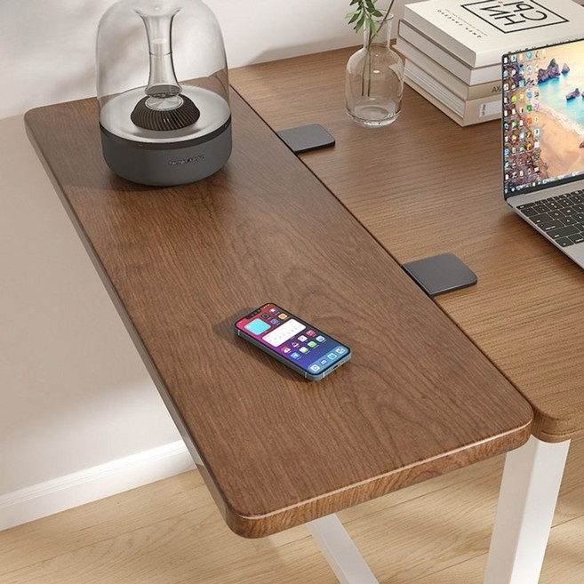 식탁 확장 보드 상판 접이식 폴딩 선반 보조 연장, 1개, 60x25 블랙 + 블랙 브라켓