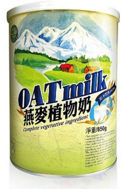 綠源寶 燕麥植物奶 850公克/罐, 2個, 850ml