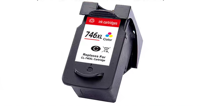 PG 745XL CL 746XL 可填充墨水匣, 746XL彩色（450頁 ）, 1個