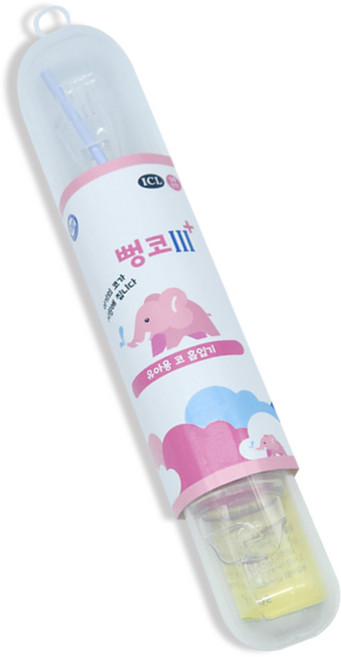 코끼리 뻥코3 플러스 콧물 쏙 유아 콧물흡입기, 1개