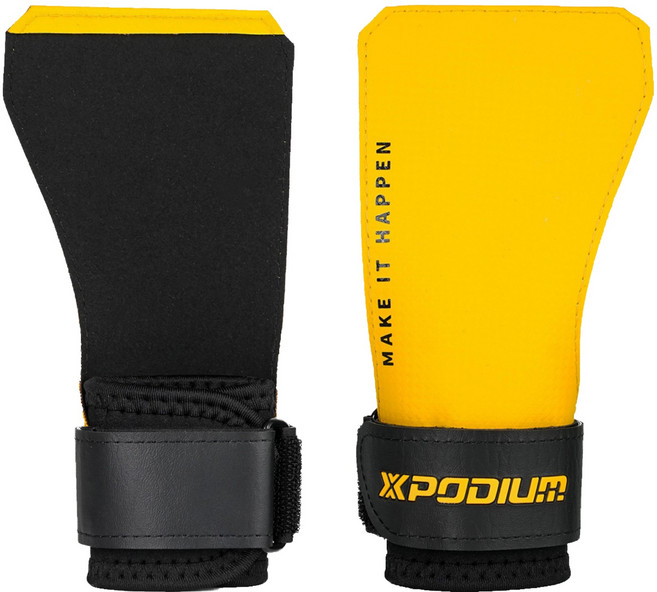 엑스포디움 스티키 그립 마그네핏 손바닥보호대 크로스핏그립 짐내스틱 헬스, 옐로우, 1세트