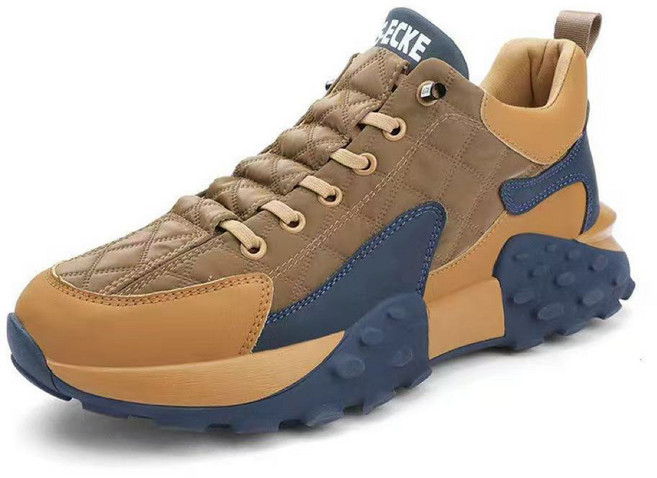 FvaBzon 남성 버튼식 다이얼 등산화 미끄럼 방지 편한 런닝화