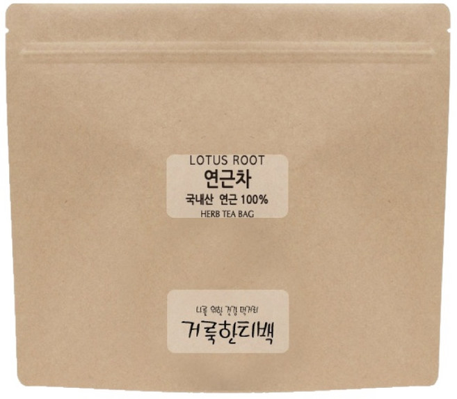 바르미식품 거룩한티백 연근차, 1g, 100개입, 1개