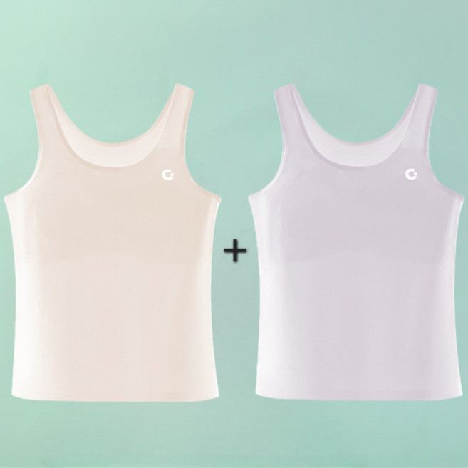 블리스8 주니어 여아 성장기 1단계 모달 브라런닝 2종세트