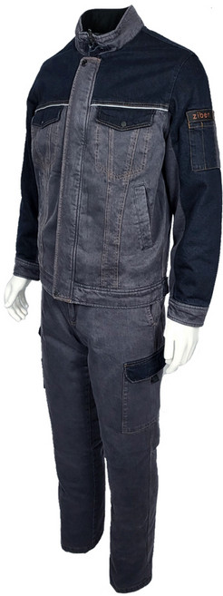 지벤 겨울 작업복세트 면 패딩점퍼 용접복 ZB-JP1454, 1개, 32