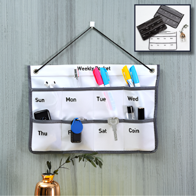 올리샵 포켓 한달 생활비 용돈 달력, 1개, 화이트