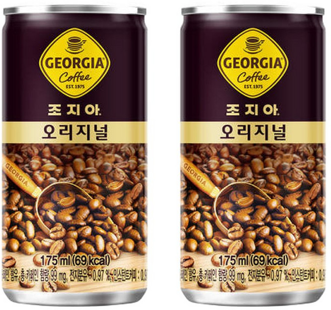 조지아 오리지널 175ml 30캔, 30개