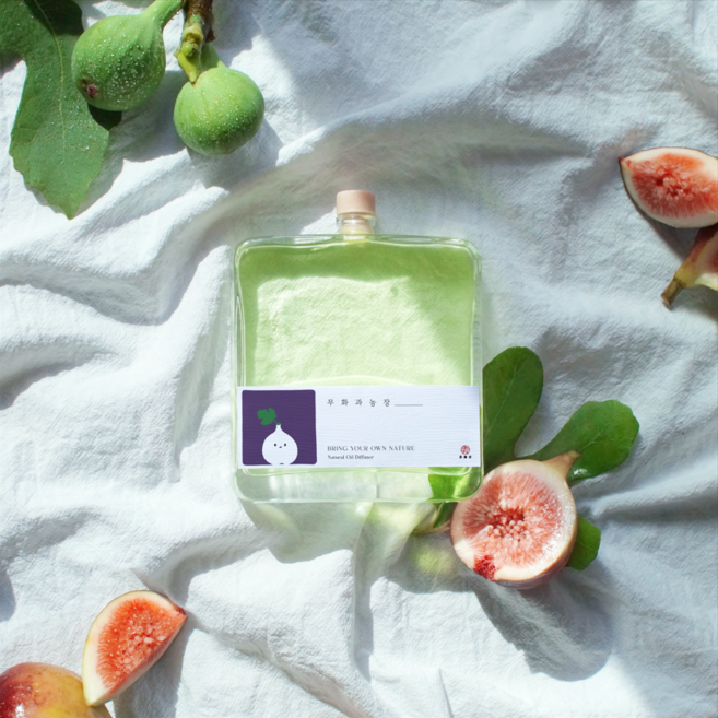 신선한 무화과향 듬뿍담은 디퓨저 프리미엄 자연향료 실내방향제 110ml, 1개