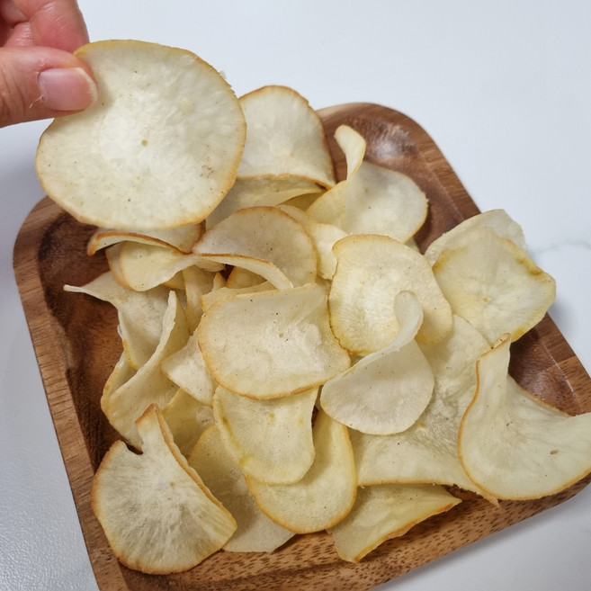 카사바칩 리얼 생카사바 신콩칩 오리지널 돼지감자칩 글루텐프리 어르신 간식 안주, 2개, 120g