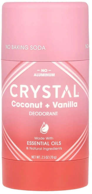 크리스탈바디데오도란트 Magnesium Enriched 데오드란트 Coconut + Vanilla 2.5 oz (70 g), CBD08100, 70g, 1개 - 쿠팡