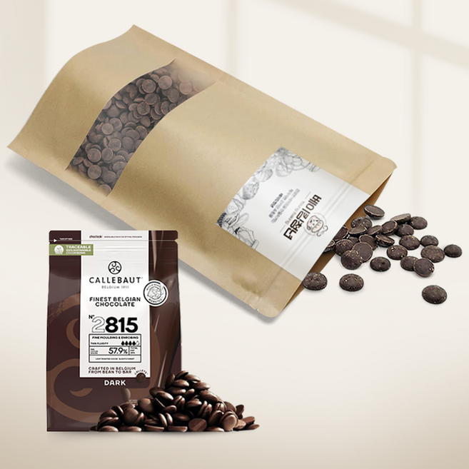 (아이스박스 무료) 칼리바우트 2815 다크 커버춰 초콜릿 (57.9%) 소분, 1개, 500g
