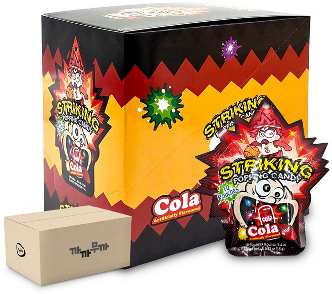 스트라이킹 팝핑캔디 콜라맛 15g, 48개