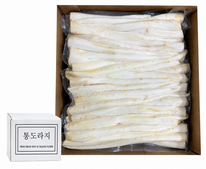 통도라지 깐도라지 정과용 수입 중국산, 1개, 통도라지4키로