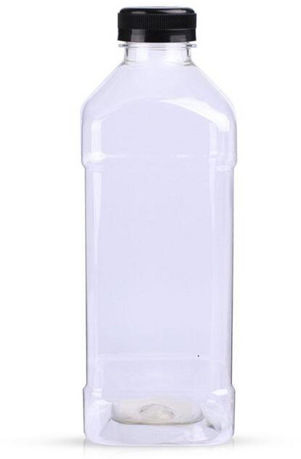 가인글로벌 우유사각1L 페트병 DR + 우유흑브릿캡, 90개, 1L