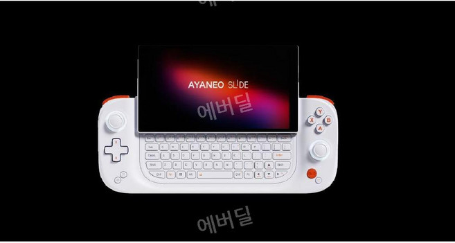 휴대용 스팀게임기 AYANEO SLIDE UMPC, 화이트 16G+512G