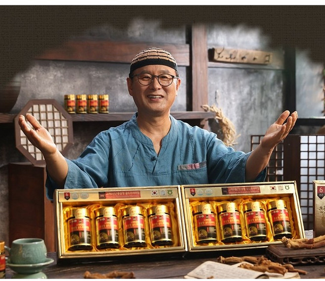 [TV홈쇼핑정품 아이넷] 김오곤 원장의 고려 6년근 홍삼정 골드프리미엄 240g 1박스, 960g, 1세트