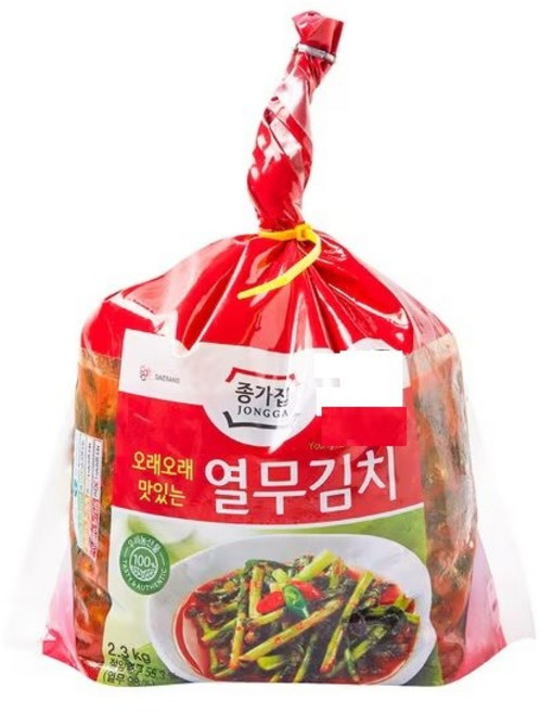 종가 오래오래 맛있는 열무김치, 1개, 2.5kg