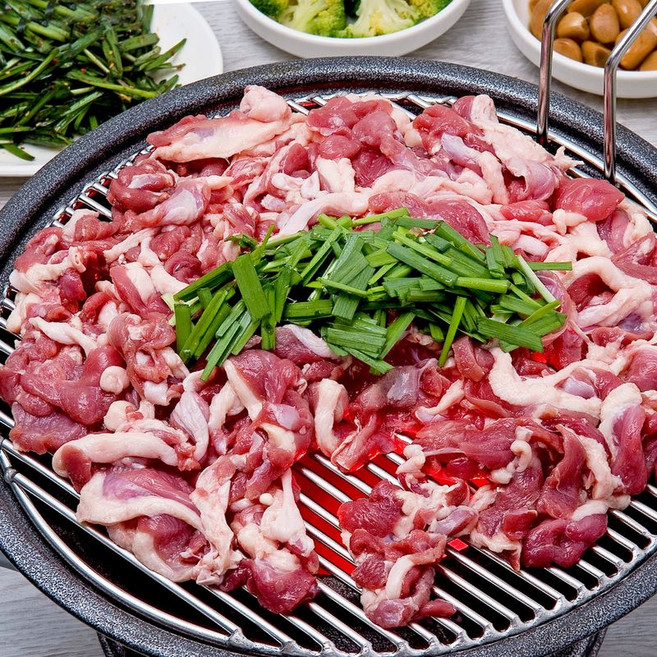 신선 오리 냉장 슬라이스, 500g, 2개