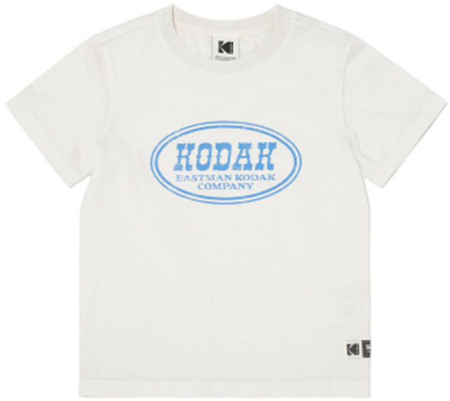 코닥 KODAK 씨너리 그래픽 피그먼트다잉 반팔티셔츠 우먼 LIGHT GREY K5222LRS13LGR 153714