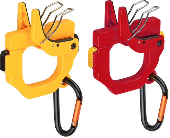 EZEN 이젠 케이블타이 홀더 EQ-100 케이블타이 고정 걸이 선정리 휴대용 타이벤 색상-빨간색, 1개