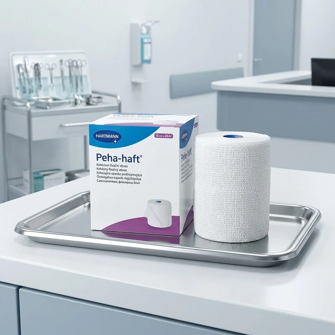 하트만 페하하프트 Peha-haft 라텍스 프리 붕대 10cm x 20m 1롤, 1개, 1개입 - 쿠팡