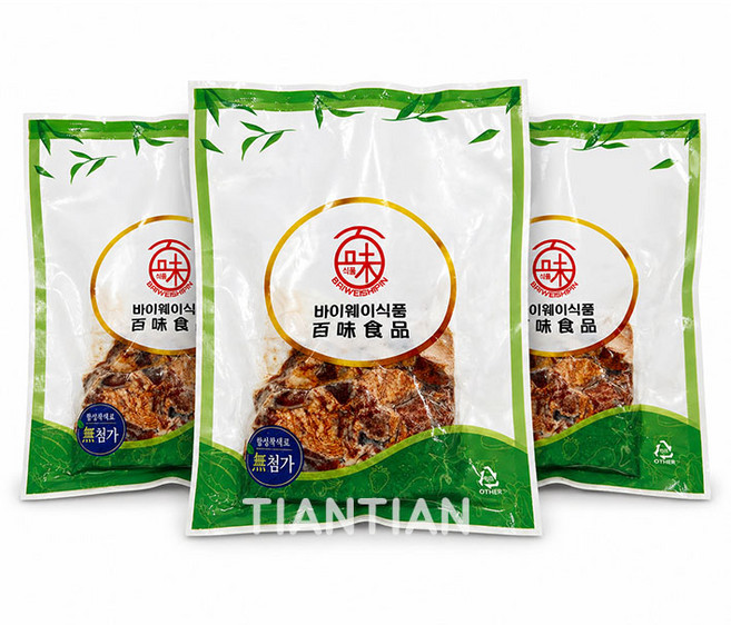 천천중국식품 한국제조 전통 훙소러우, 3개, 200g