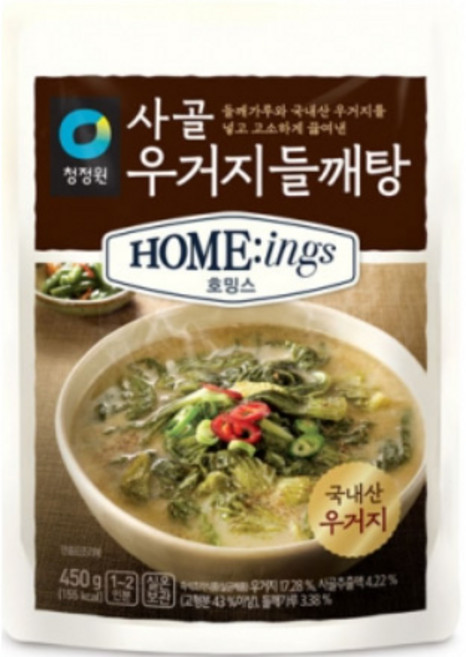 청정원 호밍스 사골 우거지 들깨탕, 450g, 1개