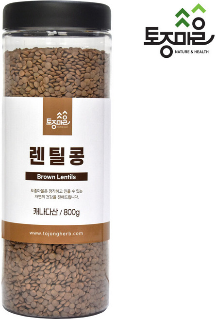 [토종마을] 렌틸콩 800g, 1개